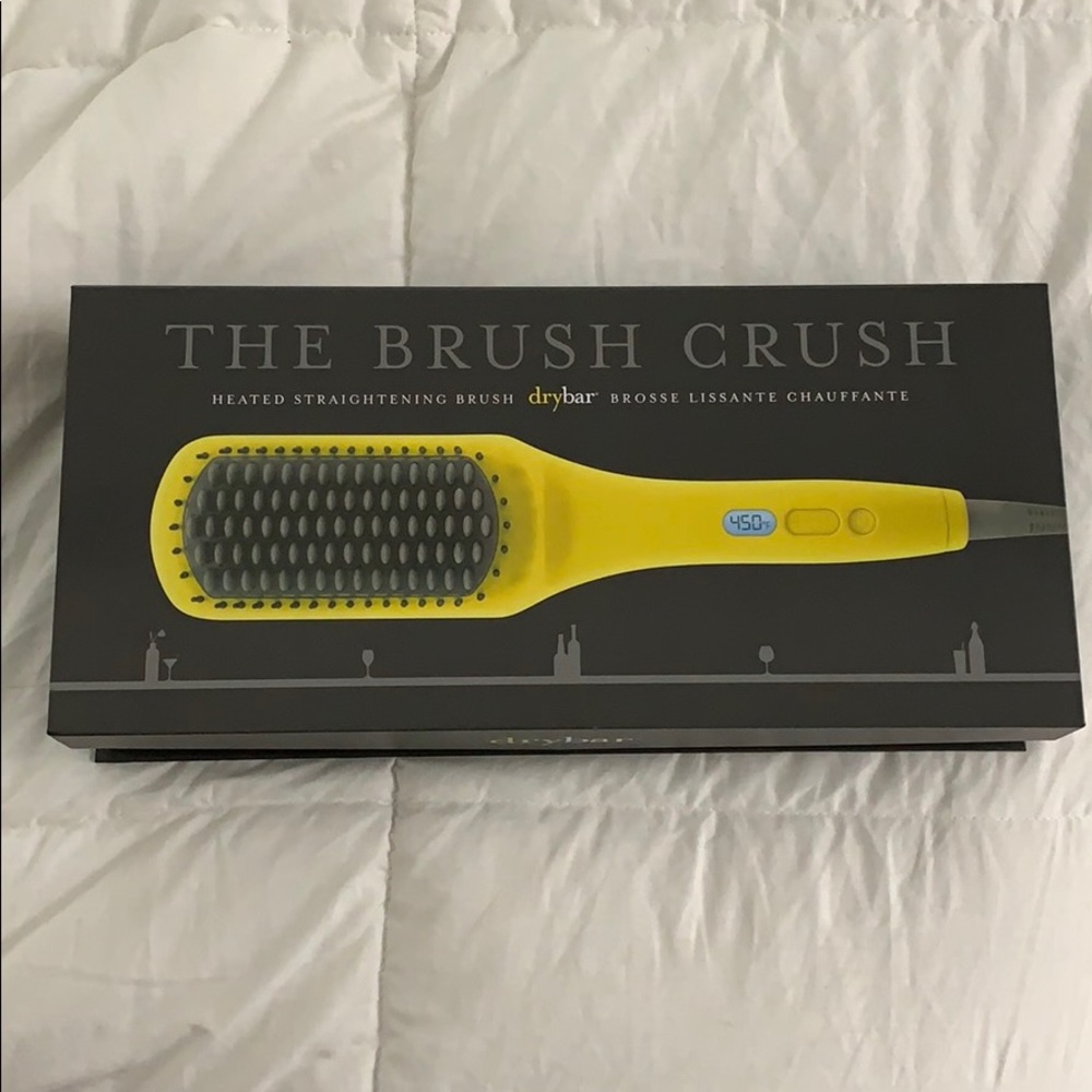 Drybar heated straightening brush set